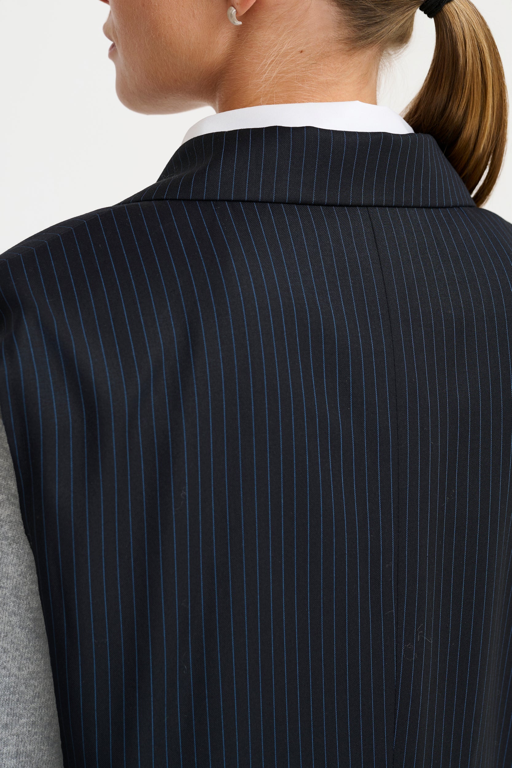 CRAzanda Nålestribet Vest